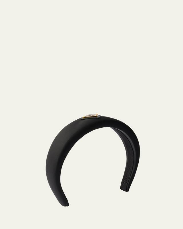 Triangle Logo Padded Nylon Headband